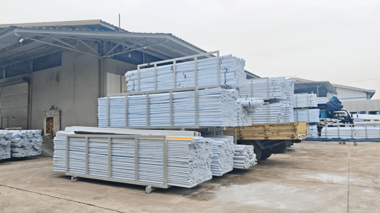 Besi WF, Hollow, Beton & Plat